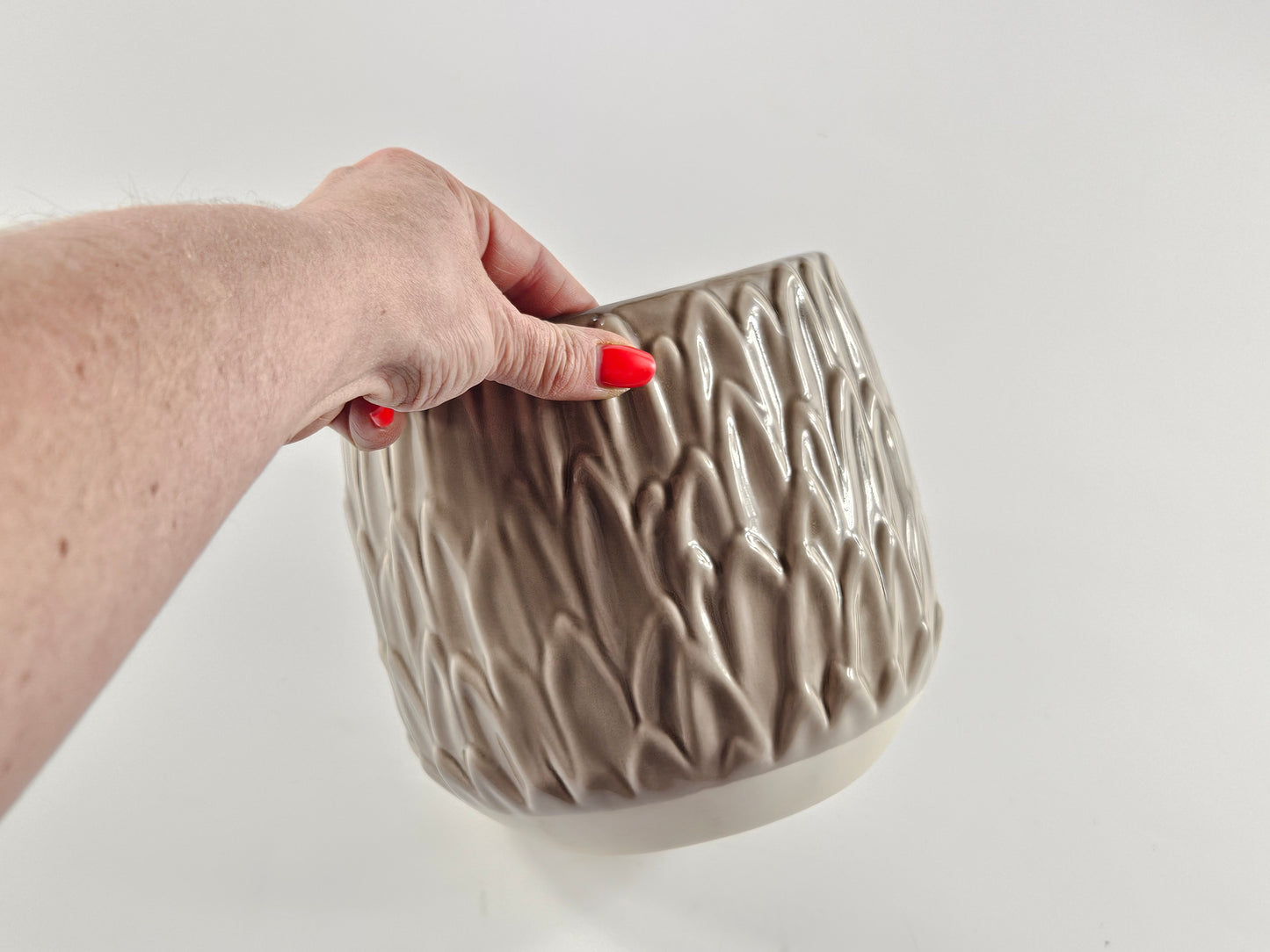 LEAF MOCHA PLANTER