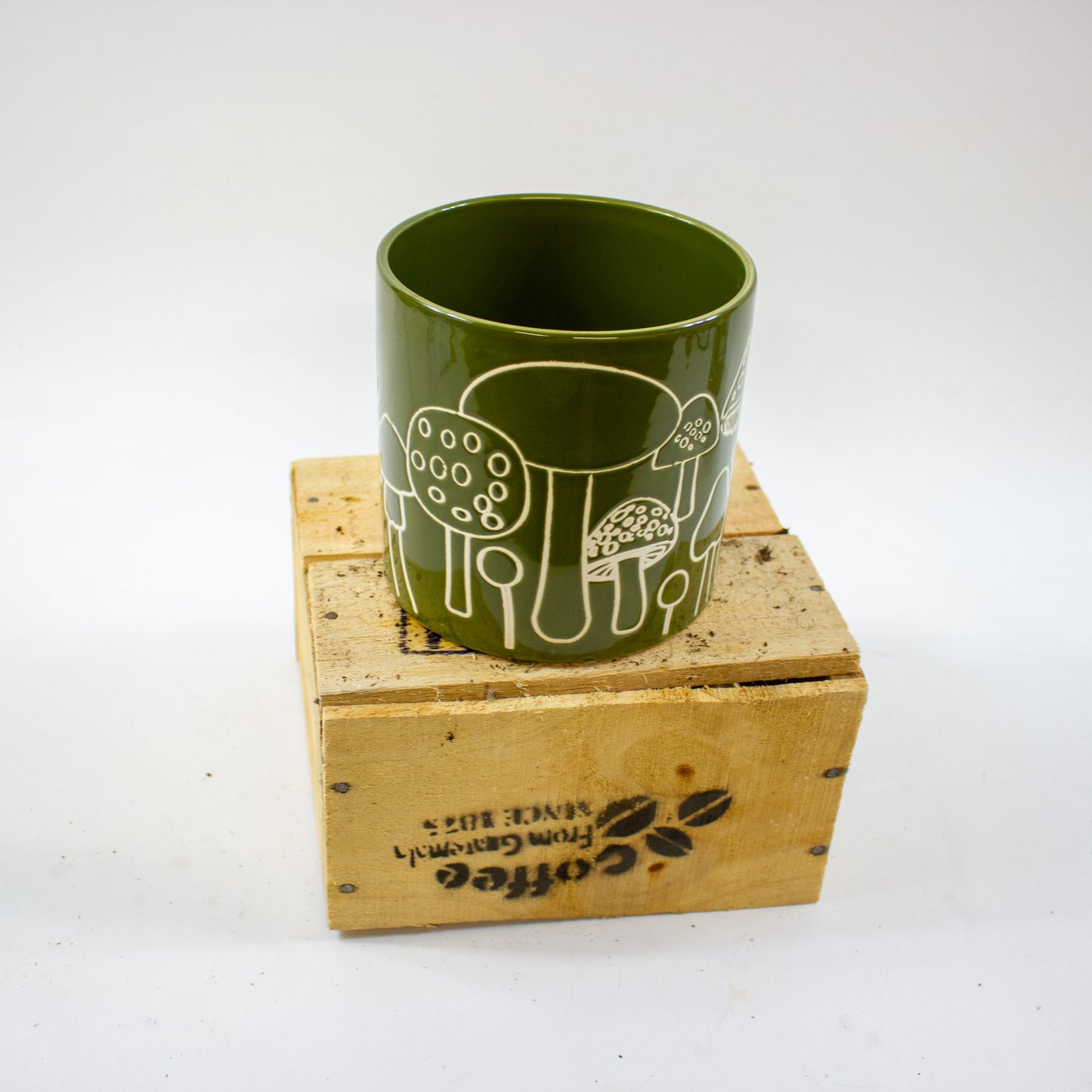 Mystical Mushrooms Pot Ø12cm H13cm