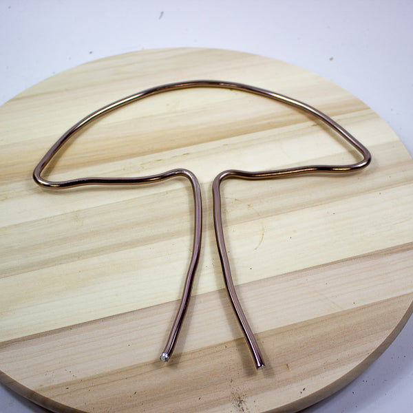 Handcrafted Mushroom Plant Trellis