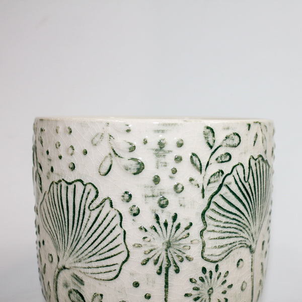 Emilia ceramic pot Ø14cm H13cm