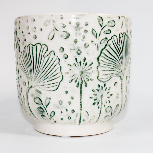 Emilia ceramic pot Ø14cm H13cm