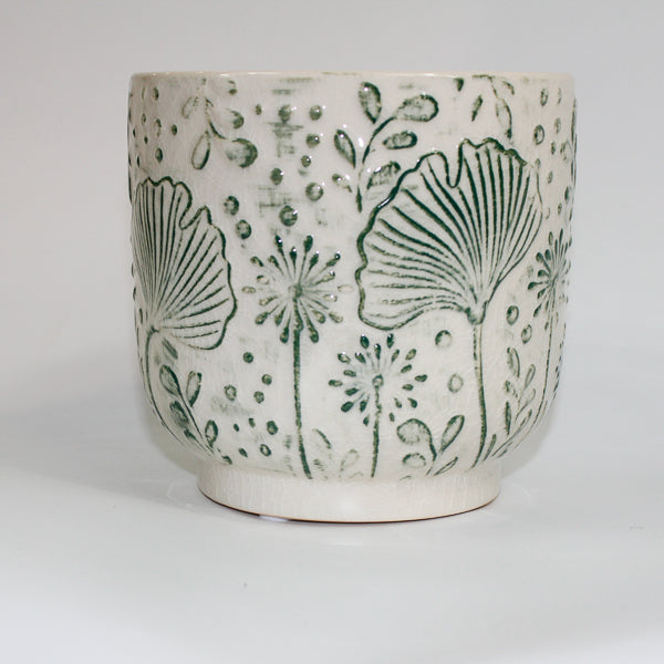 Emilia ceramic pot Ø14cm H13cm