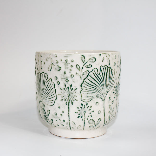 Emilia ceramic pot Ø14cm H13cm