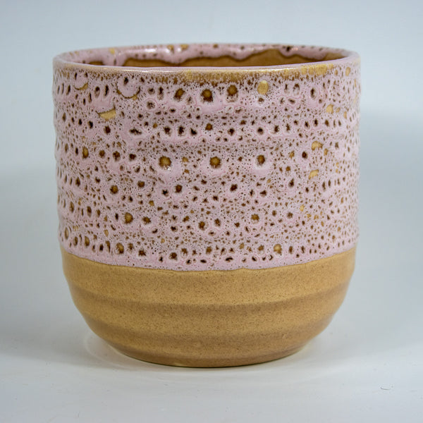 Morganite Reactive Glaze Planter H13Cm D13Cm