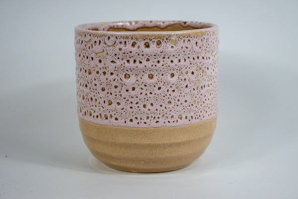 Morganite Reactive Glaze Planter H13Cm D13Cm