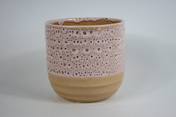 Morganite Reactive Glaze Planter H13Cm D13Cm