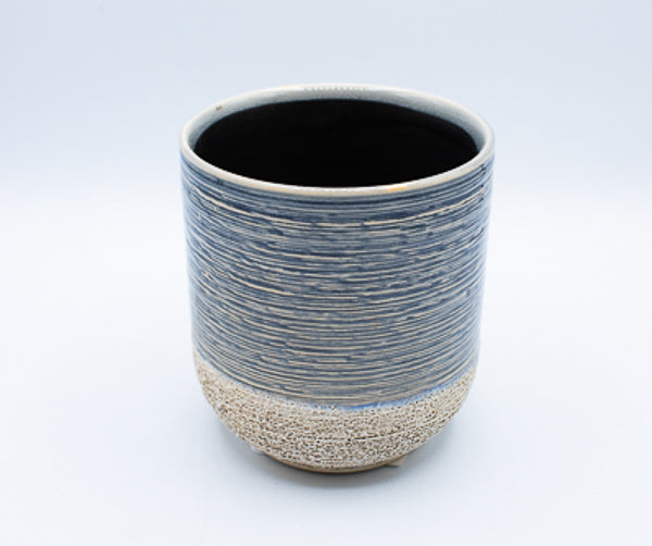 Vasto Planter - Ceramic - W:10cm H:11cm - Ideal For pots up to 8cm