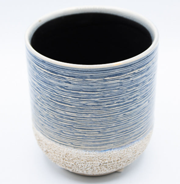 Vasto Planter - Ceramic - W:10cm H:11cm - Ideal For pots up to 8cm