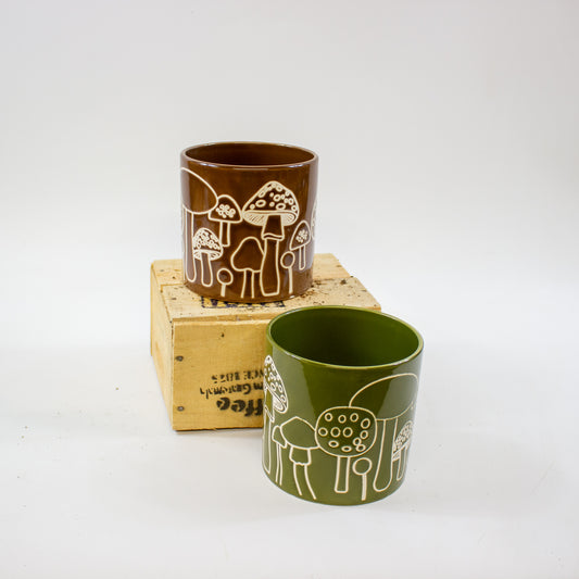 Mystical Mushrooms Pot Ø12cm H13cm