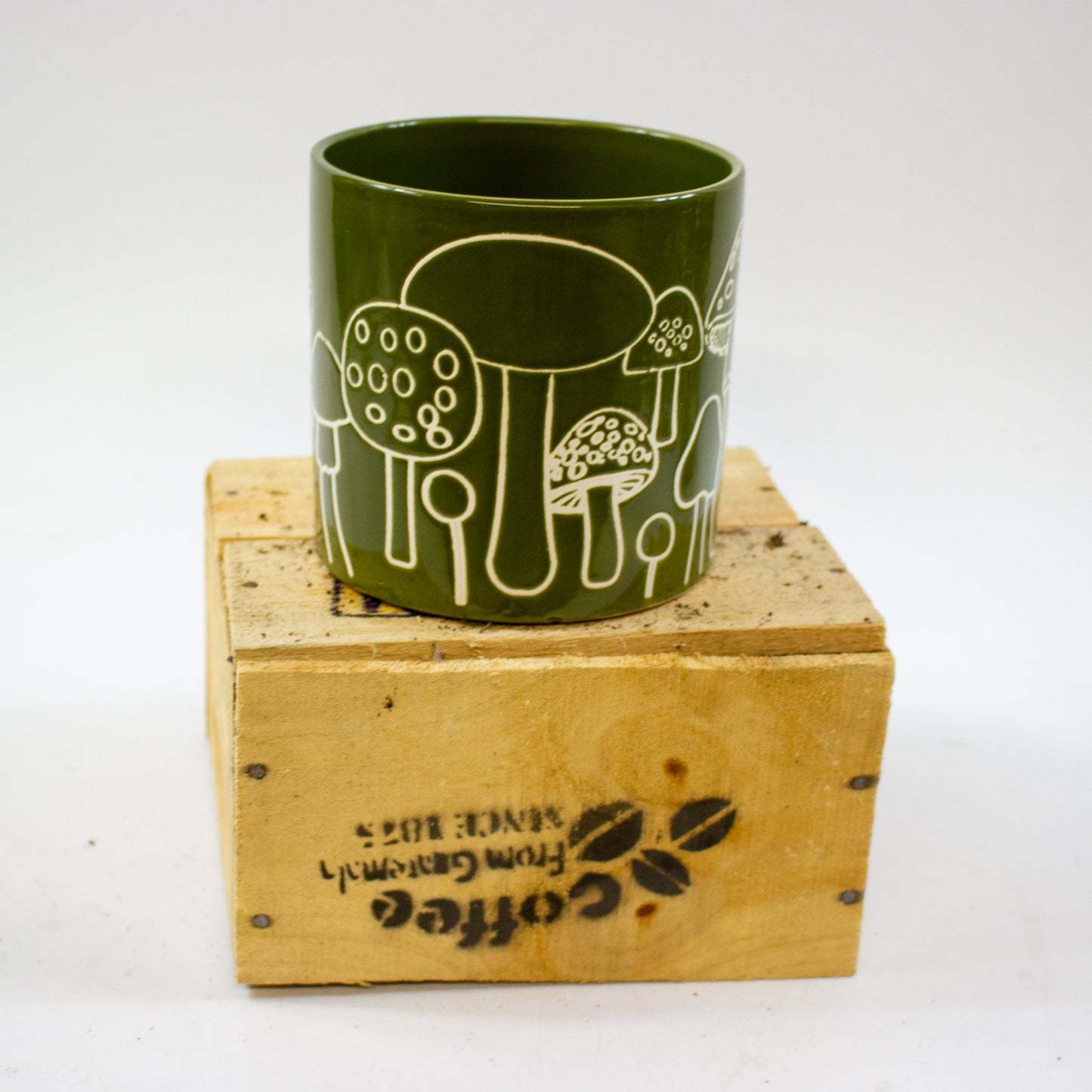 Mystical Mushrooms Pot Ø12cm H13cm