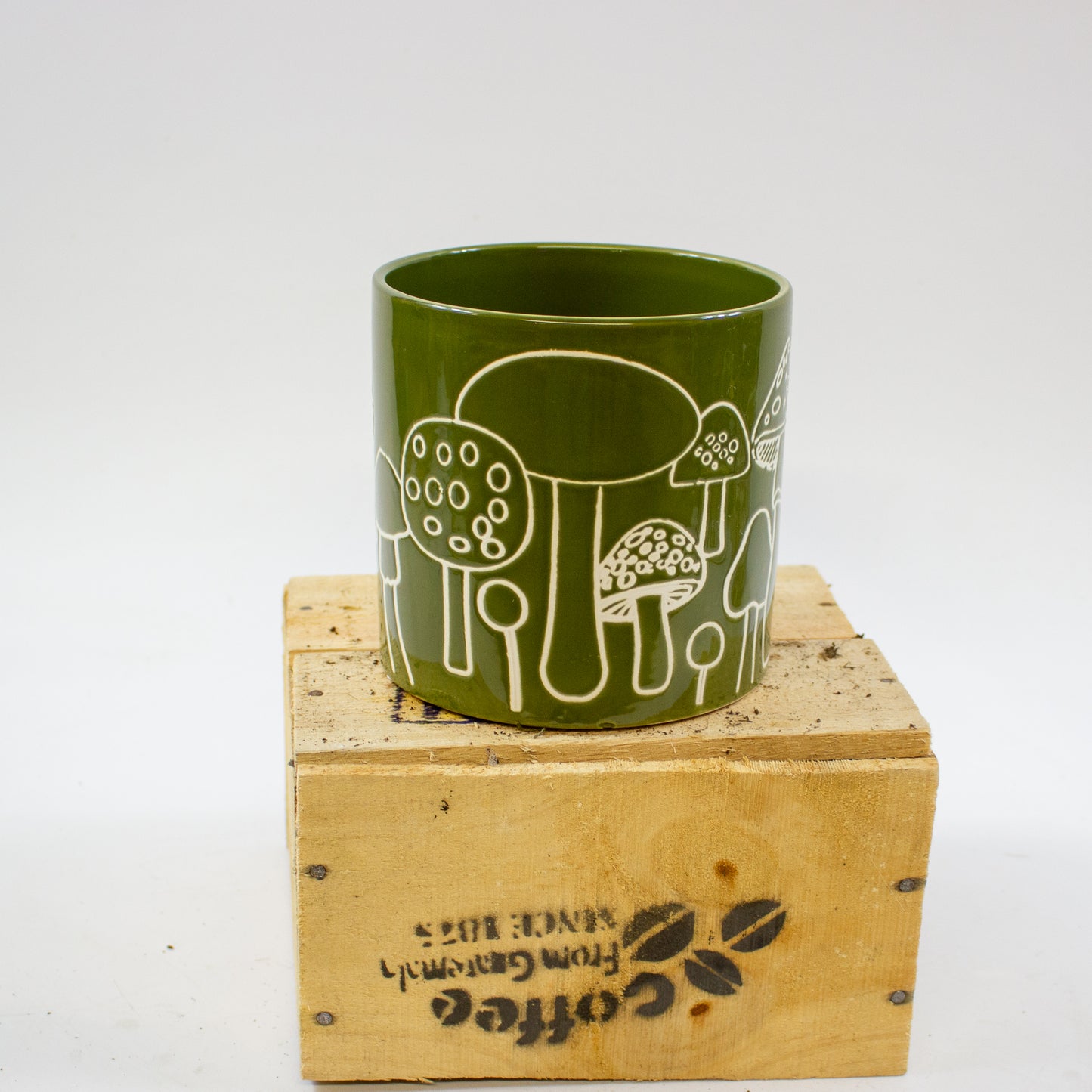 Mystical Mushrooms Pot Ø12cm H13cm