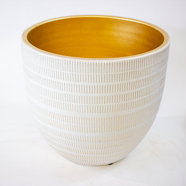 Beau Ceramic planter Ø24 H22cm