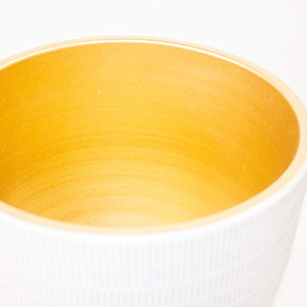 Beau Ceramic planter Ø24 H22cm