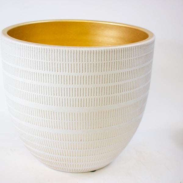 Beau Ceramic planter Ø24 H22cm