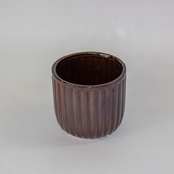 Rainy pot Ø11.5xH9.5cm