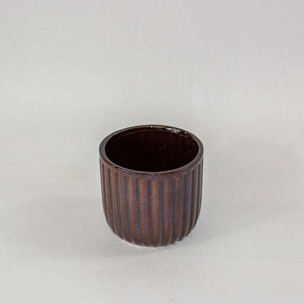 Rainy pot Ø11.5xH9.5cm