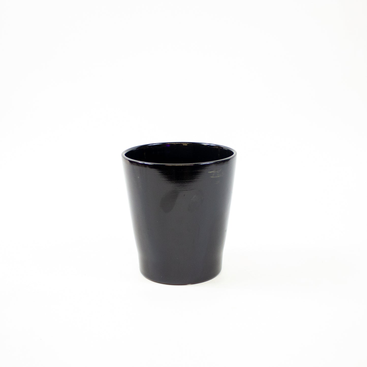 Black pot Basic 13cm H14cm