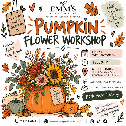 Pumpkin Flower Workshop