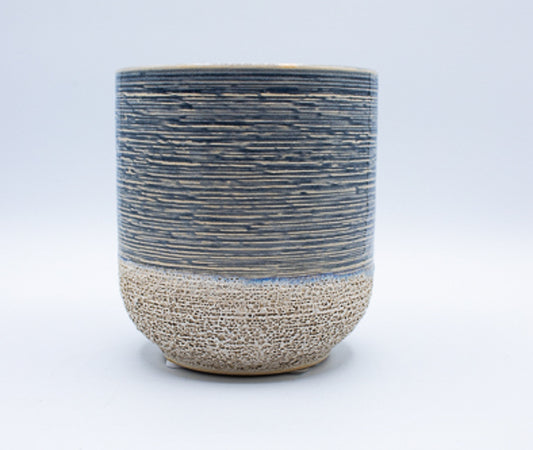 Vasto Planter - Ceramic - W:10cm H:11cm - Ideal For pots up to 8cm